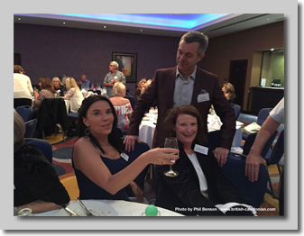 Anna Vuckovich, Alan Stewart and Carmel O'Connor (Stewart)